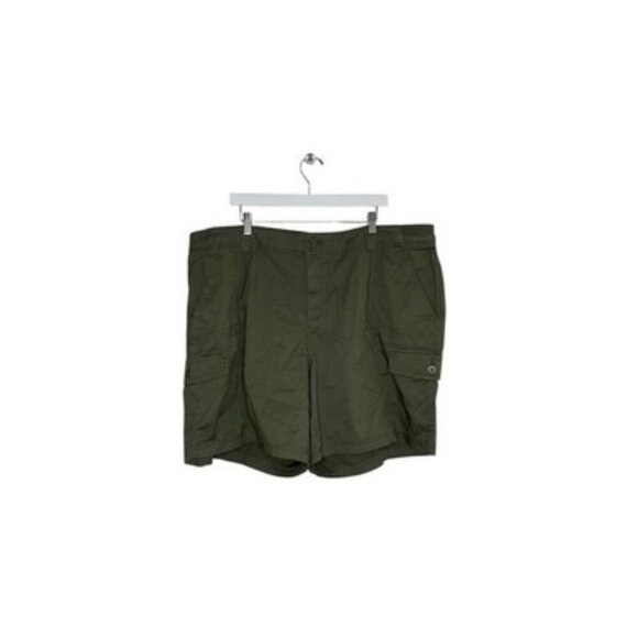 Style & Co Olive Green Comfort Waist Shorts Plus Size 24W NWT - Picture 1 of 5